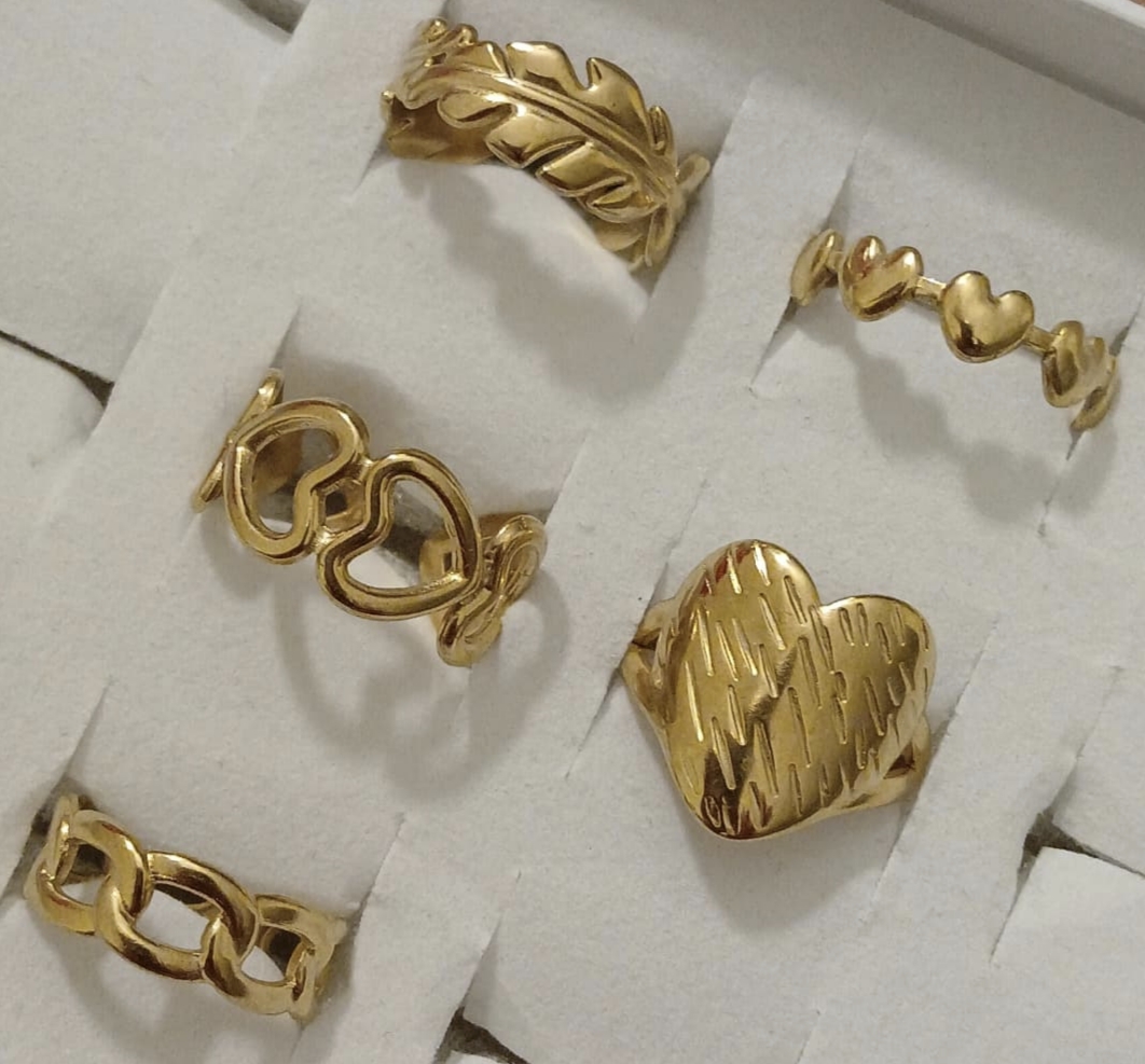 Anillos de Acero Inoxidable
