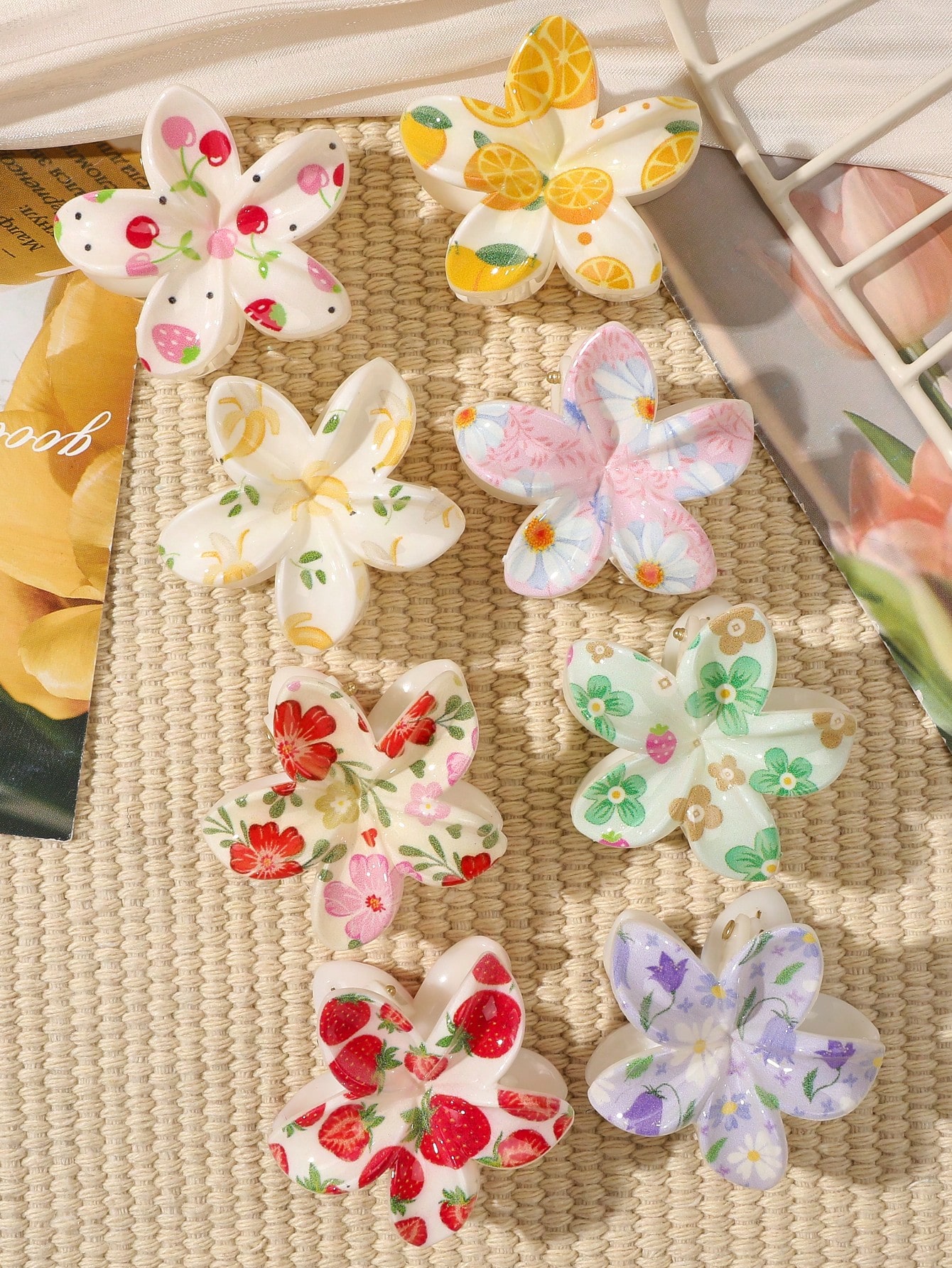 Pinzas de Flor Mediana